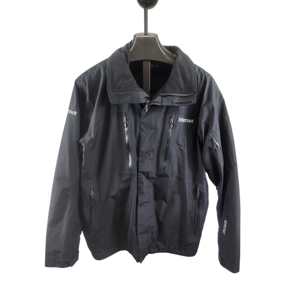 Like New Marmot Men's Black Gore-Tex Performance Jacket